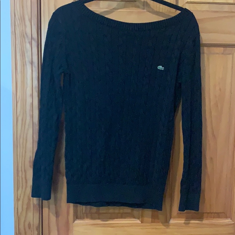 Navy Lacoste Sweater